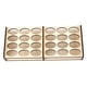 thumbnail image 1 of Soporte De Estante De Almacenamiento De Pintura En Rack De Madera Para Herramienta De Pintura De Arte DIY 24 Agujeros, 1 of 5