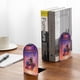 thumbnail image 5 of DreamWorks: Home Sujetalibros decorativos temáticos, tope para estantería con base antideslizante, uso dual para hogar y oficina - 2 piezas, 5 of 6