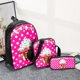thumbnail image 1 of 3pcs Backpack Crossbody Bag And Pen Bag Set, 13.8inch 35cm Boys Girls Kids Backpack Lunch Bag Pencil Case Set, Travel Camping Backpack, Casual Cartoon Backpack With Padded Back And Adjustable Strap, F, 1 of 3