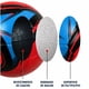 thumbnail image 2 of Pelota de Fútbol PWRFitness Sport 20 cm Roja Negra Azul, 2 of 3