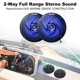 thumbnail image 3 of Altavoces Herdio de 13 cm 160 W impermeables con LED azul, 2 vías (par), 3 of 9