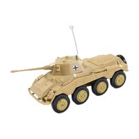 Bothyi - 1/72 Vehículos Tanque Alemanes Modelo Camión Blindado Para Decoración De Fiesta Regalos De Cumpleaños Beige