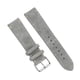 thumbnail image 3 of Correa De Muñeca Correa De Repuesto Diseño Sin Borde Correa De Reloj De Pulsera Elegante 20 Mm Gris, 3 of 3