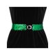 thumbnail image 4 of INSPIRE CHIC Cinturones elásticos ajustados para mujeres de talla grande con lentejuelas brillantes para vestidos 64cm/25.19" Verde, 4 of 6