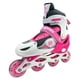 thumbnail image 3 of Patines Roller En Linea Juveniles Color Fucsia Patín Ajustable Talla S, 3 of 4