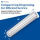 thumbnail image 4 of Dispensador de Vasos San Jamar Acero Inoxidable (1 unidad), 4 of 9