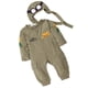 thumbnail image 2 of Disfraz de Piloto para Bebés, Verde Talla 80, 2 of 3