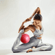 thumbnail image 5 of Mini pelota de entrenamiento de yoga para ejercicios de pilates, 5 of 5