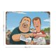 thumbnail image 2 of Tipos del Ingreso Básico Universal Cartel Metálico, Decoración de Pared de Cartel Metálico Personalizado para Regalos de Fans, Amigos, Familia y Amantes 20*30CM, 2 of 6