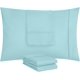 thumbnail image 5 of Fundas de almohada Utopia Bedding estándar de 20 x 26 cm, paquete de 4 unidades, color azul spa, 5 of 7