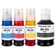 thumbnail image 1 of Botellas de recarga de tinta LAIPENG GI-21, paquete de 4, BK/C/M/Y, 1 of 8