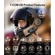 thumbnail image 2 of Auriculares Bluetooth para casco de moto FreedConn TCOM VB, 2 of 7