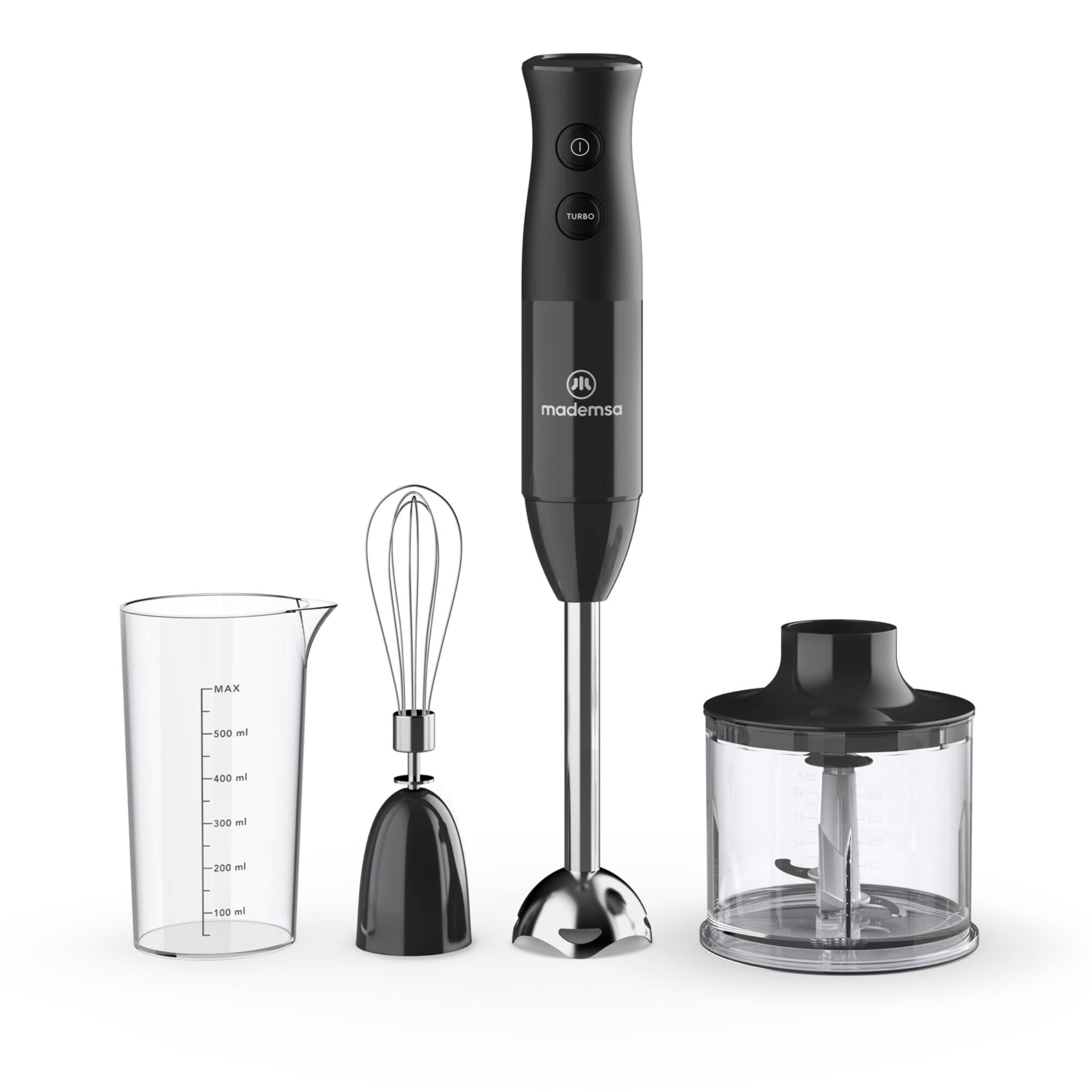 Mademsa - Licuadora Manual 0,6 L Mib20 Negro
