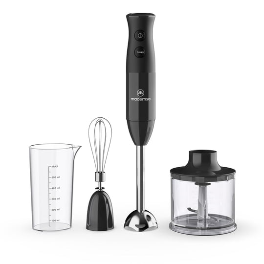 Mademsa - Licuadora Manual 0,6 L Mib20 Negro