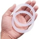 thumbnail image 1 of 20 sellos de silicona reutilizables de grado alimenticio para tapas de tarros de cristal a prueba de fugas, juntas de plástico para tapas de almacenamiento compatibles con Ball, paquete de 20, 1 of 6