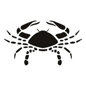 Rienda Libre Graphics - Decomural Cancer Crab Zodiac Star Sign Ws-17225