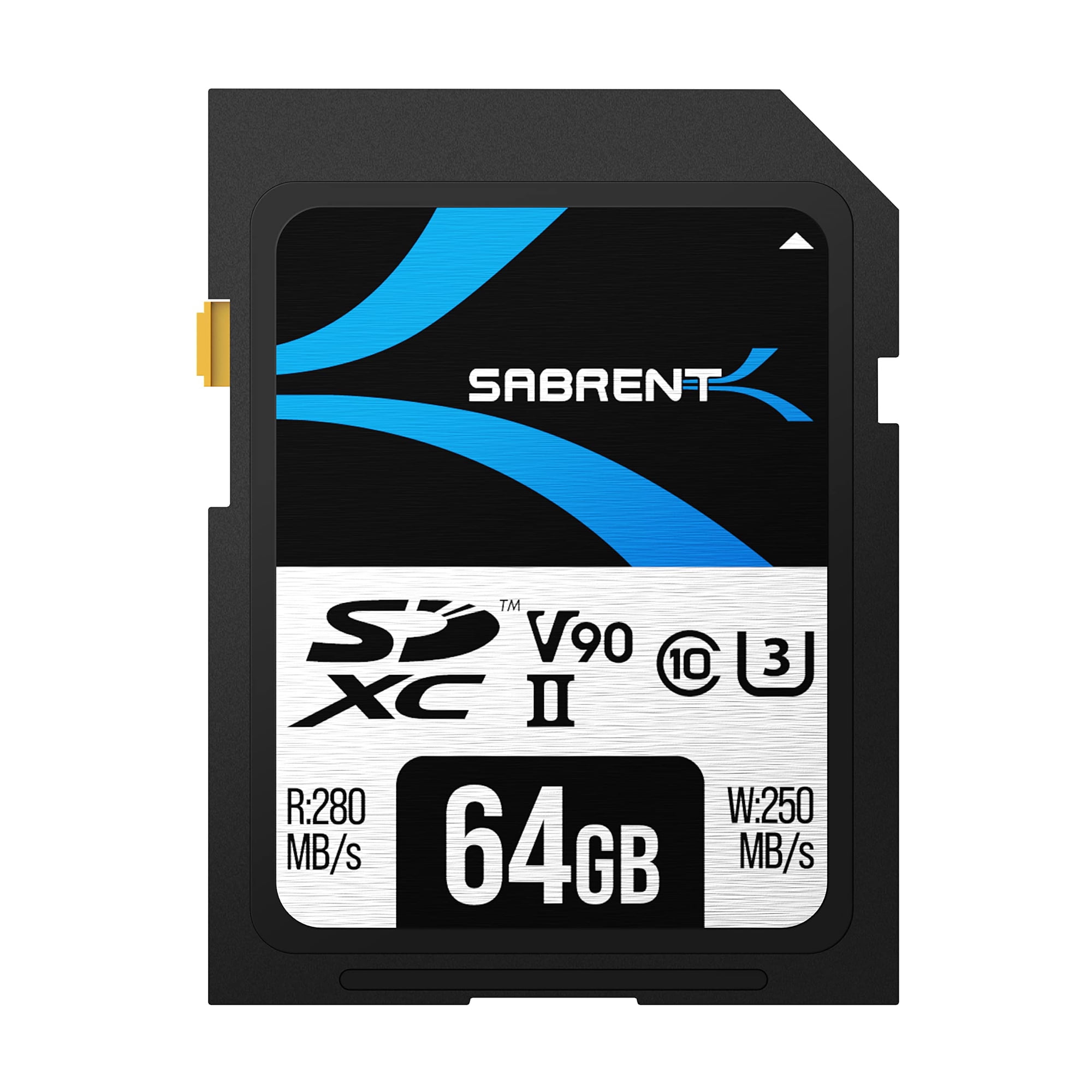 Tarjeta De Memoria Sabrent Rocket V90 64 Gb Sd Uhs-ii R280 Mb/s W250 Mb/s