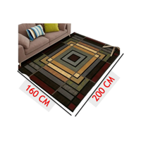 Genérico - Alfombra Elegante 200X240Cm Antideslizante Wym