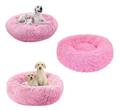 Linea Sport - Cama De Felpa Suave Antiestrés Para Perros Y Gatos 100Cm Xxl