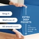 thumbnail image 3 of Juego de sábanas CGK Unlimited Extra Deep Queen con 6 piezas, 3 of 8
