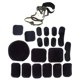 thumbnail image 1 of MICH Fast Helmet Retention System Correa Y Almohadillas Acolchadas Para Casco Set Army Green, 1 of 5
