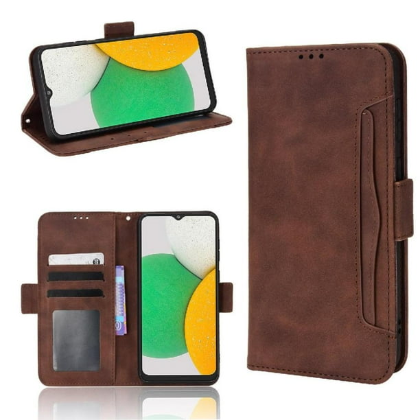 Funda Tipo Billetera FOXDOCK para Samsung Galaxy A03 CORE – Tapa Flip con Tarjetero
