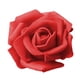 thumbnail image 3 of 50x Cabezas De Rosa De Espuma Artificial Flor Falsa Fiesta Decoración Del Hogar Rojo, 3 of 5