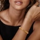 thumbnail image 2 of Pulsera BENOITE de cadena de oro 14K para mujer 6,5‑9 pulg., 2 of 9