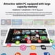 thumbnail image 3 of Tablet EITOMIN Android 13 de 10.1 pulgadas, 128 GB de ROM, 16 GB de RAM, color plateado, 3 of 7