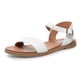 thumbnail image 1 of Sandalia Steve Madden Dina de piel blanca para mujer, 1 of 8
