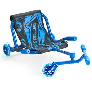 Patinete Vevor Swing De Lado A Lado, 60 Kg De Carga, Azul, 4+