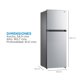 thumbnail image 3 of Refrigerador Midea Top Mount No Frost / Mdrt385Mte50 266 Litros, 3 of 10