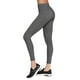 thumbnail image 3 of Legging Skechers Go Walk de cintura alta para mujer, gris jaspeado, 3 of 3