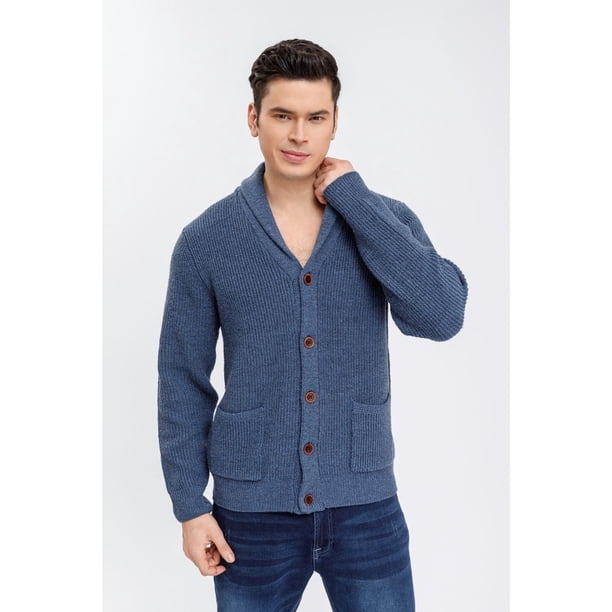 Chaleco Grueso Hombre Botones Otoño Invierno 7202