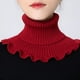 thumbnail image 4 of Stylish Hand-Knitted High Collar Detachable Dickey Collar for Women - Turtleneck Look!, 4 of 5