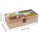 thumbnail image 2 of Harriet la Espiá Caja Organizadora de Madera Rústica - Caja Decorativa Multifuncional para Escritorio, Hogar, Oficina, Joyas y Manualidades, 2 of 6