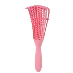 Genérica - Cepillo Flexible Desenredante Y Definidor De Rizos Rosa