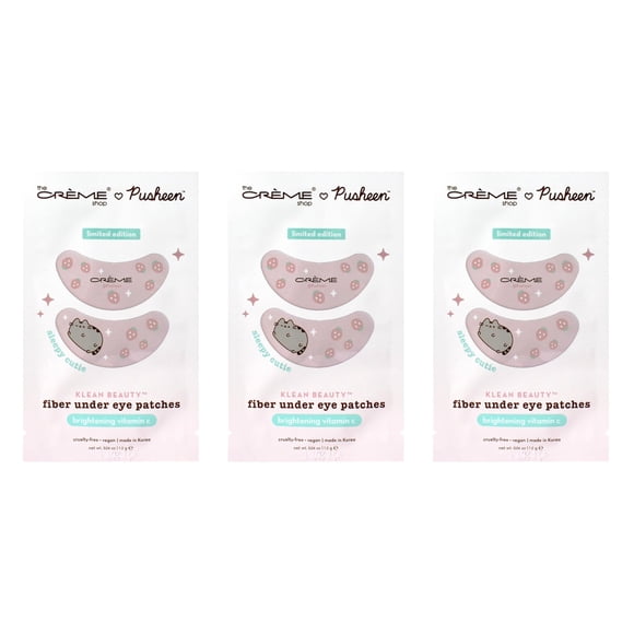 Parches para la zona de los ojos The Crème Shop x Pusheen - Pack de 3