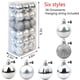 thumbnail image 2 of Adornos navideños irrompibles, bolas de árbol, colgantes, para bodas, fiestas de Halloween (paquete de 36 unidades) (4 cm/1,5''), 2 of 6