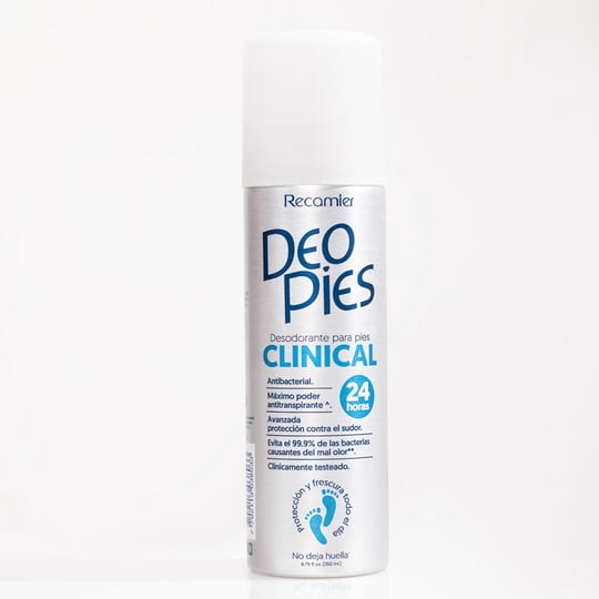 Desodorante Para Pies Spray Clinical 260 ml Deo Pies