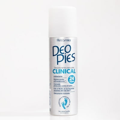 Desodorante Para Pies Spray Clinical 260 Ml Deo Pies