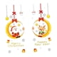 thumbnail image 4 of Adhesivos Navideños Para Ventanas, Calcomanías De Pared, Cocina, Cafetería, Hogar, Festival, Adhesivos De Vidrio, 4 of 5
