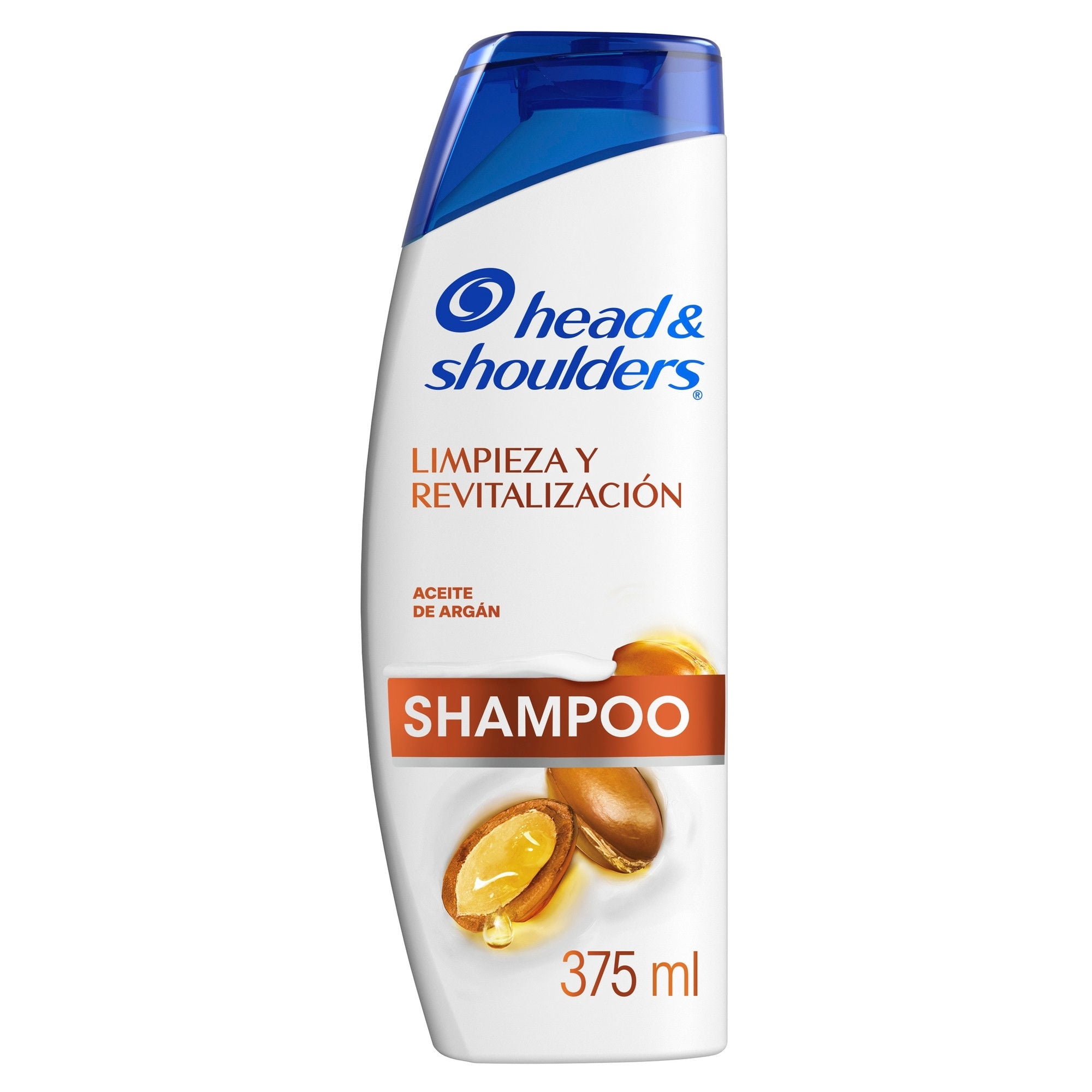 Shampoo Head & Shoulders Control Caspa Limpieza Y Revitalización Con Aceite De Argán