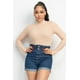 thumbnail image 1 of Top de Manga Larga con Cuello Alto, 1 of 5