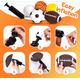 thumbnail image 2 of Mini Bombin Inflador Manual Para Pelotas, Bosu, Cojines, 2 of 3