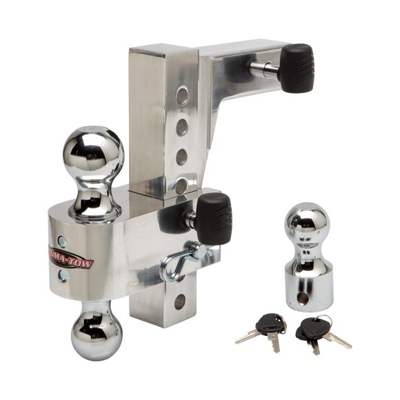 Uriah Products Soporte de Enganche Ajustable de 20 cm de Aleación de Aluminio