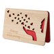 thumbnail image 5 of Tarjeta De Aniversario De Madera De Bambú Para Parejas, Tarjeta De Felicitación De Aniversario De Boda, Estilo B, 5 of 5