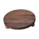 thumbnail image 1 of Bandeja De Madera Para Decoración, Redonda, De Madera, Para Postres, Velas, Hogar, Cocina, Marrón Oscuro, 1 of 5