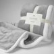 thumbnail image 3 of Manta Martiné Flannel Sherpa 127x152 cm Gris, 3 of 3