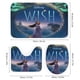 thumbnail image 3 of Deseo-theme 4-Piece Shower Curtain Set with Rugs, Waterproof Bathroom Decor Set Includes Bath Mat, U-Shaped Rug, Toilet Lid Cover and Curtain with Hooks, 3 of 6